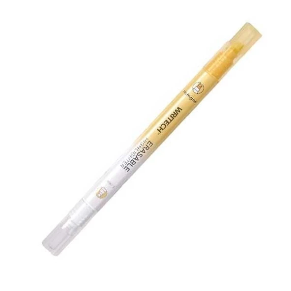 WRITECH W-822 SİLİNEBİLİR FOSFORLU KALEM NEON TURUNCU - 12'Lİ KUTU