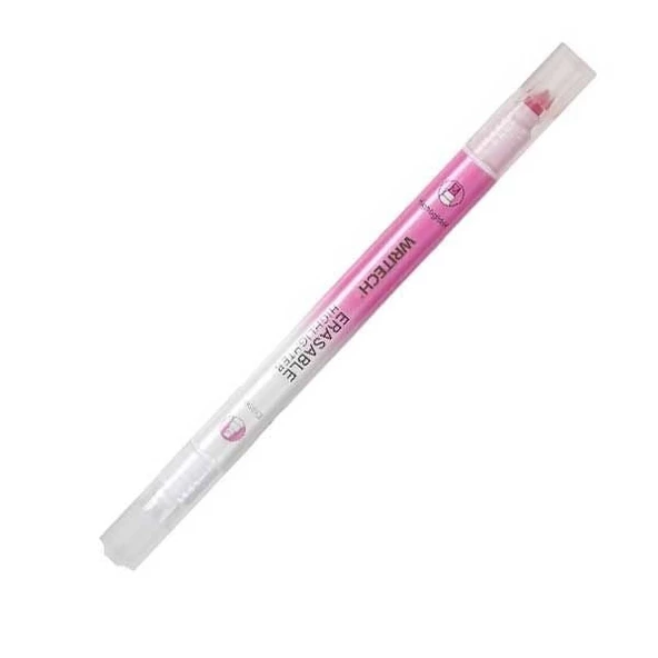 WRITECH W-822 SİLİNEBİLİR FOSFORLU KALEM NEON PEMBE - 12'Lİ KUTU