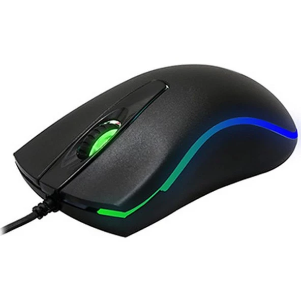 Everest SM-M9 Usb Siyah 3D Optik Led Mouse - 34513