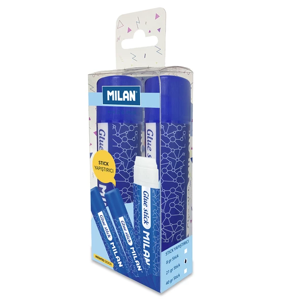 MILAN 4415912 GLUE STICK YAPIŞTIRICI 21GR BLİSTER - 2Lİ - 2