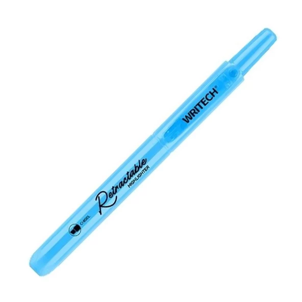 WRITECH W-805P BASMALI PERMANENT KALEM MAVİ - 12'Lİ KUTU