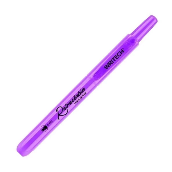 WRITECH W-805S BASMALI FOSFORLU KALEM NEON MOR - 12'Lİ KUTU