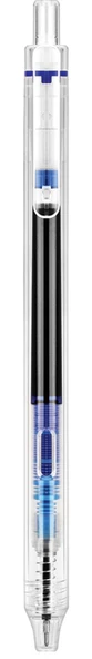 WRITECH W-927 BASMALI ROLLER 0,5MM KALEM (MAVİ-SİYAH-KIRMIZI) - 120'Lİ STAND - 2