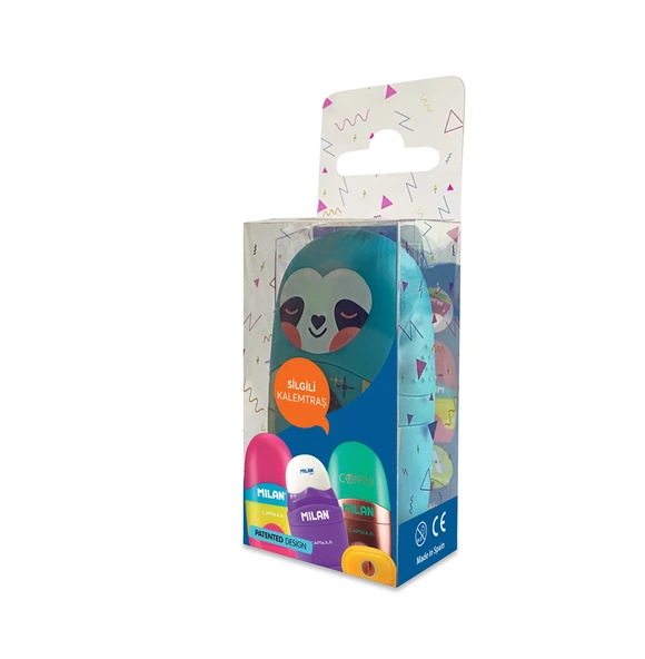 MILAN 4701116CD CAPSULE CUDDLE KALEMTRAŞ-SİLGİ BLİSTER - 2