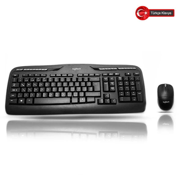 Logıtech Mk330, 920-003988, Kablosuz, Türkçe Q, Klavye Mouse Set