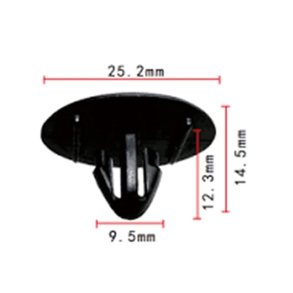 Toyota Kaput İzalatör ve Çamurluk Klipsi 90467-09050 M1760 - 3
