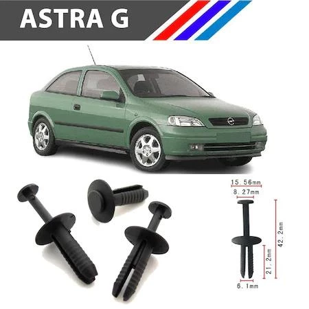 Opel Astra G Tampon Klipsi 51111964186 M1764 - 4