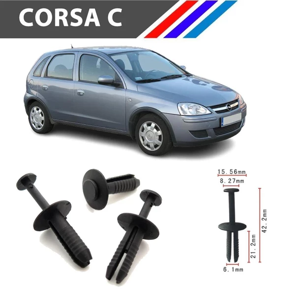 Opel Corsa C Tampon Klipsi 51111964186 M1764-3