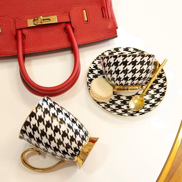 Cristina Re Mug Houndstooth - Resim 3
