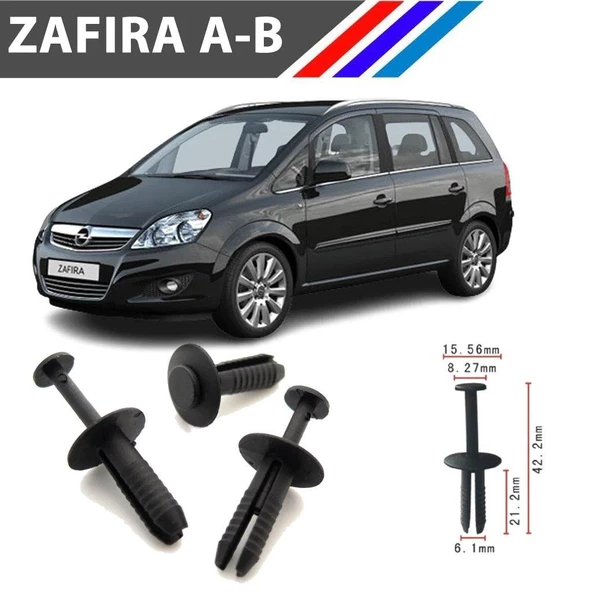 Opel Zafira A-B Tampon Klipsi 51111964186 M1764-7
