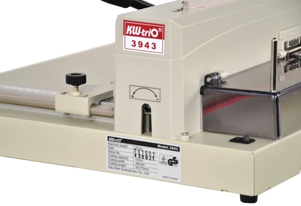 KW-TRIO 3943 KOLLU GİYOTİN - A4(37CM) - 150SYF. - 3