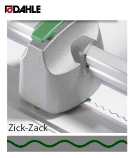 DAHLE 960 - PERFORAJ ZİGZAG KESİM SETİ(507) OVAL SERİ - 2