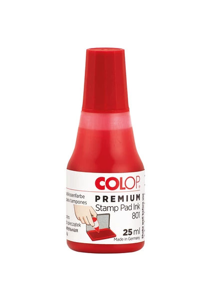 COLOP 801 25ML KIRMZI MÜREKKEP