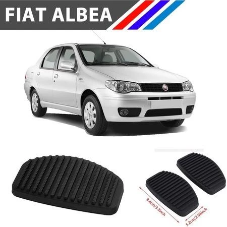 Fiat Albea Fren Debriyaj Pedal Lastiği 2 Adetli Set M1820-4 - Resim 3