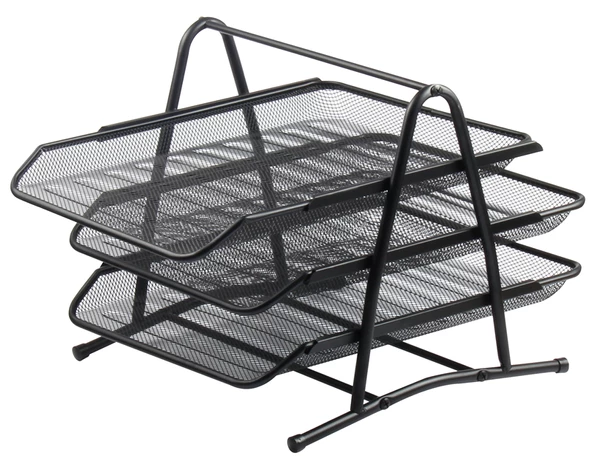 SARFF PERFORE 3 KATLI EVRAK RAFI(SİYAH) - 2