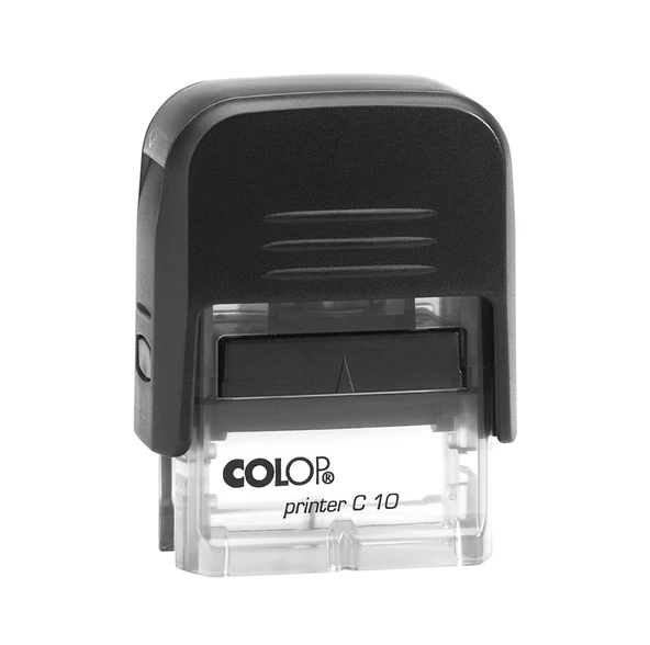 COLOP PRINTER C10 SİYAH KAŞE SİYAH KEÇE - 10X27MM