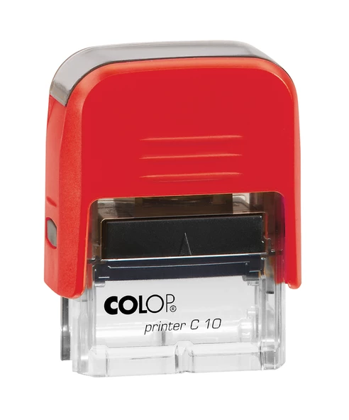 COLOP PRINTER C10 KIRMIZI KASA KIRMIZI KEÇE - 10X27MM