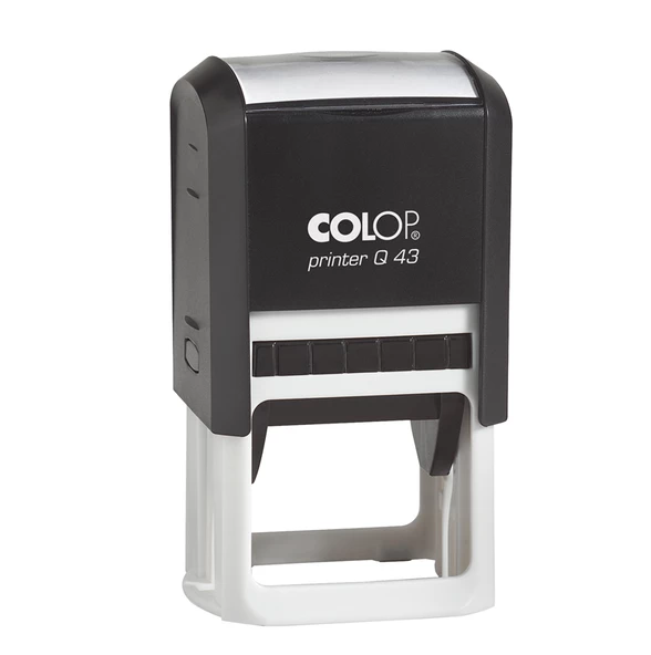 COLOP Q43 KARE SİYAH KASA KURU KEÇE - 43X43MM
