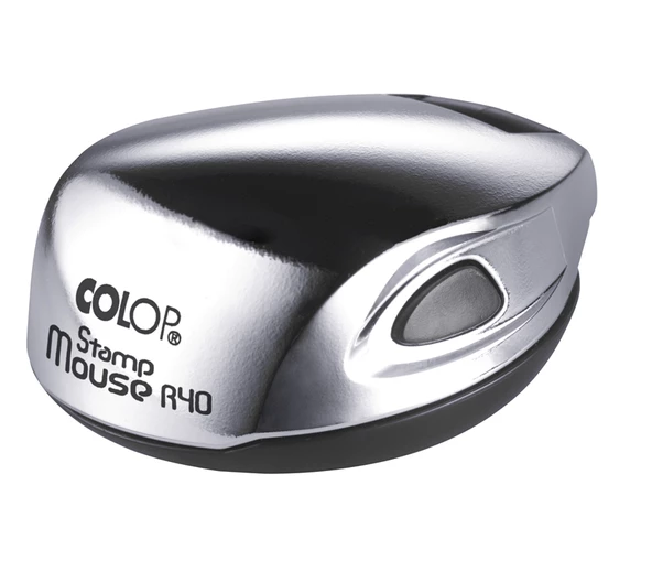 COLOP STAMP MOUSE R40 KROM KASA MAVİ KEÇE - 40MM ürün görseli