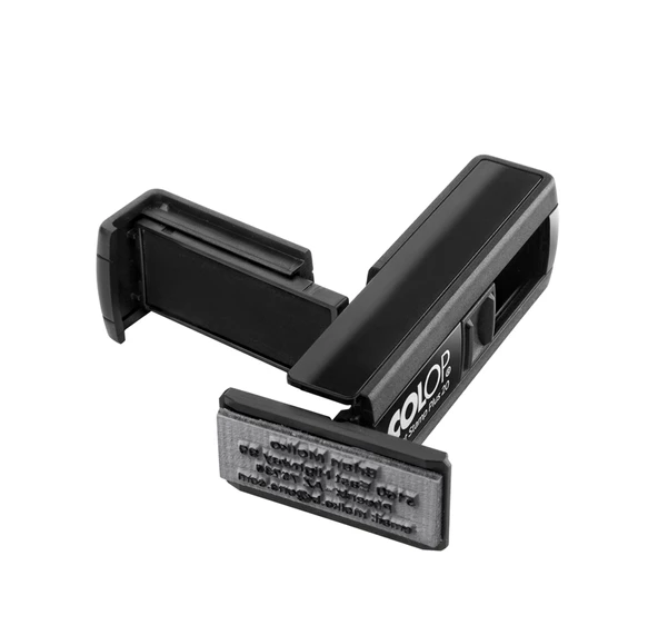 COLOP CEP20 KAŞE SİYAH KASA SİYAH KEÇE - 14X38MM - Resim 3