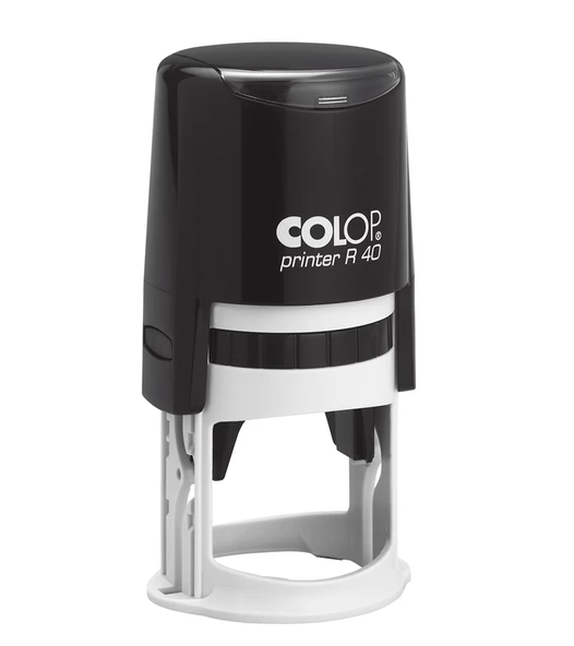 COLOP R40 YUVARLAK SİYAH KASA KURU KEÇE - 40MM