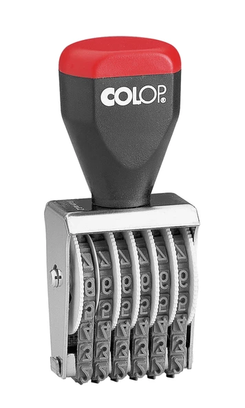 COLOP 04006 BANDLI NUMARATÖR - 4MM/6 HANELİ