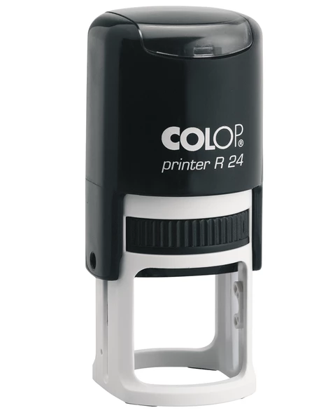 COLOP R24 YUVARLAK SİYAH KASA SİYAH KEÇE - 24MM