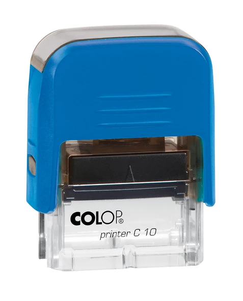 COLOP PRINTER C10 MAVİ KASA MAVİ KEÇE - 10X27MM