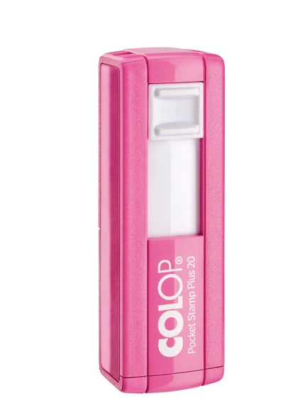 COLOP CEP20 KAŞE PEMBE KASA SİYAH KEÇE - 14X38MM - 2