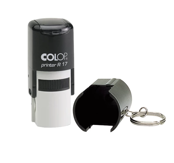 COLOP R17 YUVARLAK SİYAH KASA SİYAH KEÇE - 17MM - Resim 3