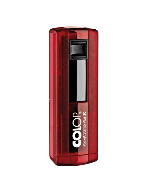 COLOP CEP30 KAŞE KIRMIZI KASA SİYAH KEÇE - 18X47MM
