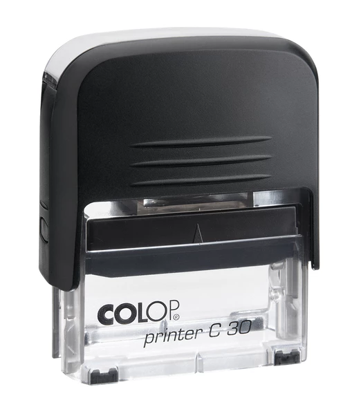 COLOP PRINTER C30 SİYAH KASA KURU KEÇE - 18X47MM