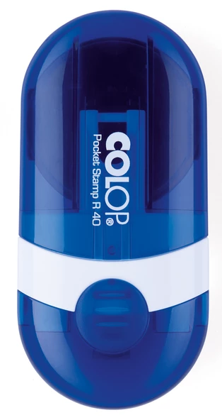 COLOP CEP R40 MAVİ KASA MAVİ KEÇE - 40MM