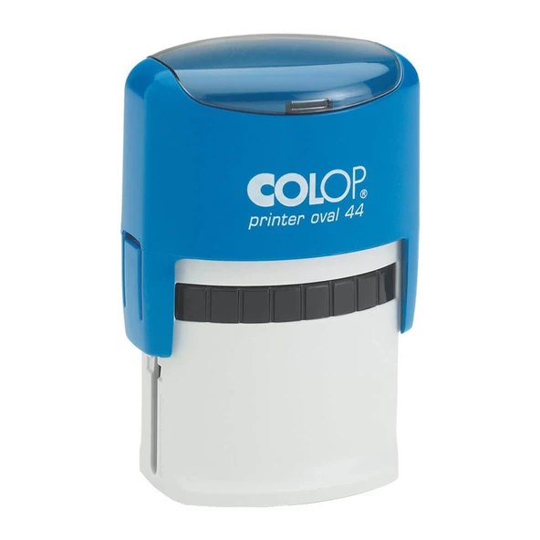 COLOP PRINTER OVAL 44 MAVİ KASA MAVİ KEÇE - 28X44MM - 2