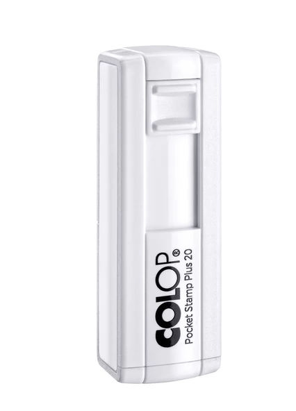 COLOP CEP20 KAŞE BEYAZ KASA SİYAH KEÇE - 14X38MM - 2