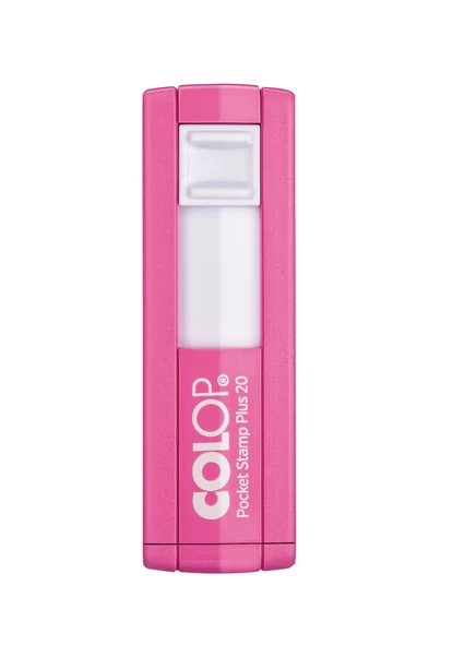 COLOP CEP20 KAŞE PEMBE KASA SİYAH KEÇE - 14X38MM
