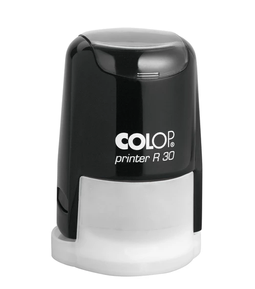 COLOP R30 YUVARLAK SİYAH KASA KURU KEÇE - 30MM - 2