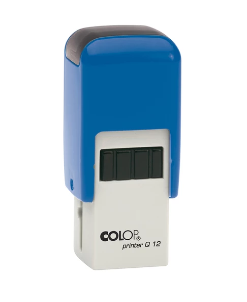 COLOP Q12 KARE MAVİ KASA MAVİ KEÇE - 12X12MM
