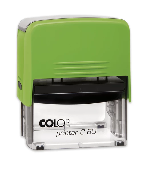 COLOP PRINTER C60 YEŞİL KASA SİYAH KEÇE - 37X76MM ürün görseli