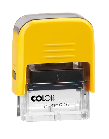 COLOP PRINTER C10 SARI KASA SİYAH KEÇE - 10X27MM