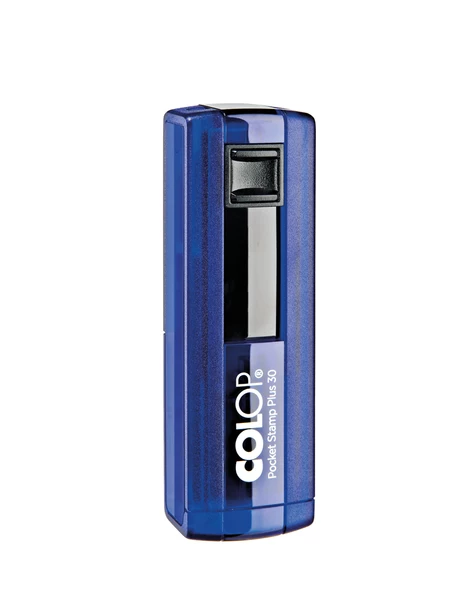 COLOP CEP30 KAŞE MAVİ KASA SİYAH KEÇE - 18X47MM