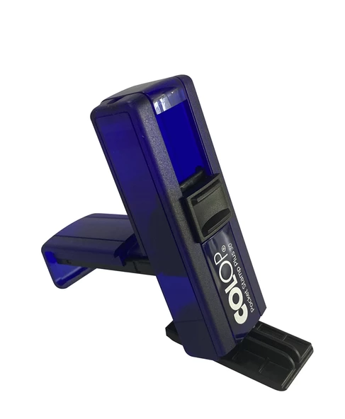 COLOP CEP30 KAŞE MAVİ KASA SİYAH KEÇE - 18X47MM - Resim 3