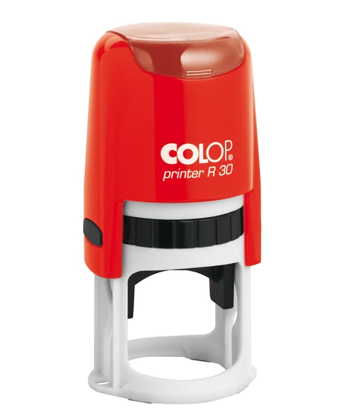 COLOP R30 YUVARLAK KIRMIZI KASA KIRMIZI KEÇE - 30MM