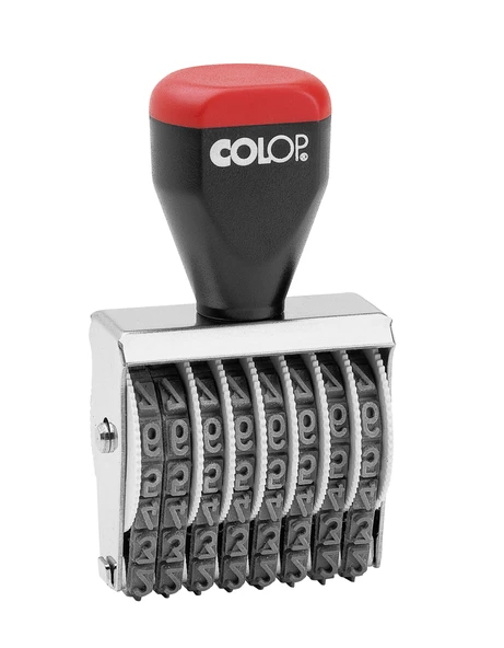 COLOP 05008 BANDLI NUMARATÖR - 5MM/8 HANELİ ürün görseli