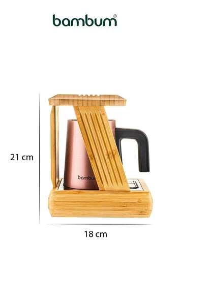 Bambum Kallavi Türk Kahve Makinesi Bronz B5253 - 2