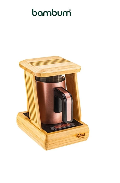 Bambum Kallavi Türk Kahve Makinesi Bronz B5253 - 6