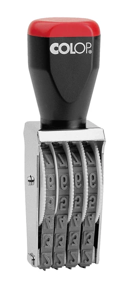 COLOP 09004 BANDLI NUMARATÖR - 9MM/4 HANELİ