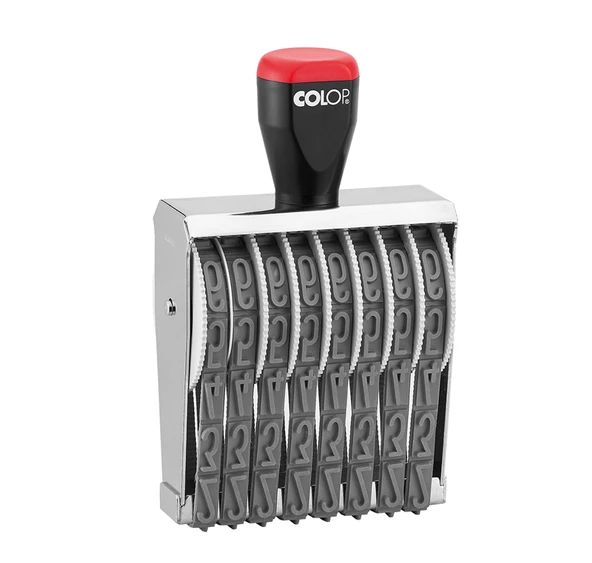 COLOP 018008 BANDLI NUMARATÖR - 18MM/8 HANELİ