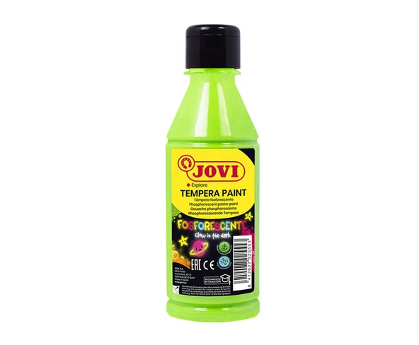JOVI 519 GUAJ BOYA KARANLIKTA PARLAYAN FOSFORLU 250ML YEŞİL - 3
