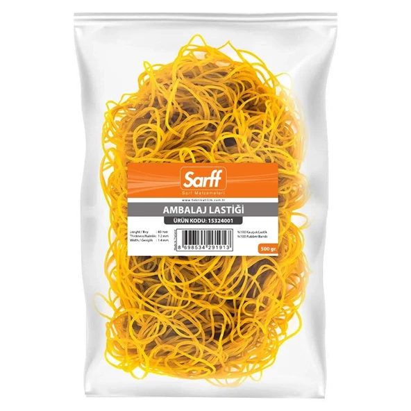 SARFF AMBALAJ LASTİGİ(%100) - 500GR
